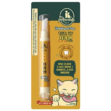 Imagem de O animal de estimação quer: escova de dentes de chika, escova de dentes de gato, pasta de dente e pasta de dente, dental, clareamento de dentes de gato, pasta de dente para gatos.
