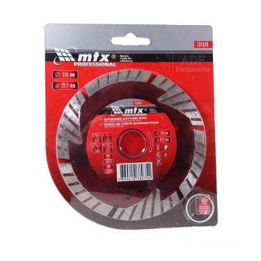 Imagem de Disco Diamantado Turbo Segm. P/ Esmerilhadeira  115 MM MTX