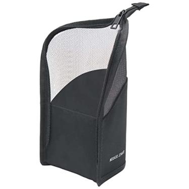 Imagem de pincel maquiagem viagem | pincel maquiagem vertical - Bolsa cosméticos organizadora suporte pincel maquiagem, bolsa armazenamento pincéis A/r