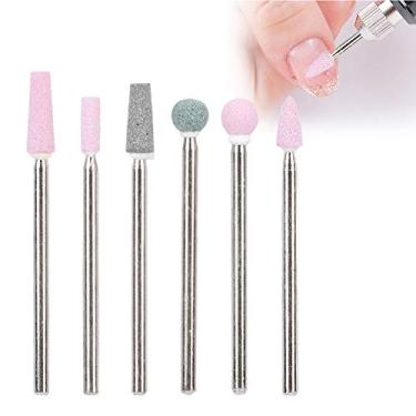 Imagem de 5 Tipos 6 Peças/Pacote Kit De Brocas De Unhas, Ferramentas De Manicure, Loja De Arte 5 Em 1 Brocas De Unhas Para Espelhos Ferramentas Requintadas (Jg # 5)