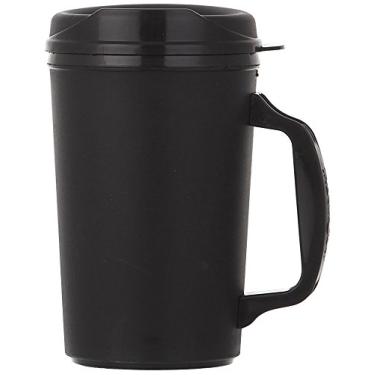 Imagem de ThermoServ Caneca isolada de espuma, 590 ml, preta