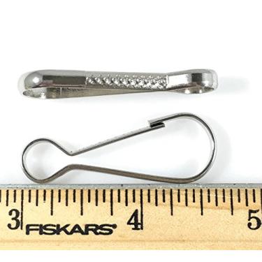 Imagem de Lanyard Snap Clip Hooks 3.8cm Nickel Silver 50 Pcs
