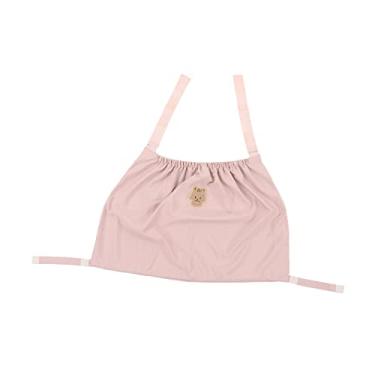 Imagem de Organizador de Carrinho de bebê Gancho e Laço Organizador de Carrinho de bebê Com Estampa de Desenho Animado Alça Ajustável para Compras (Rosa)