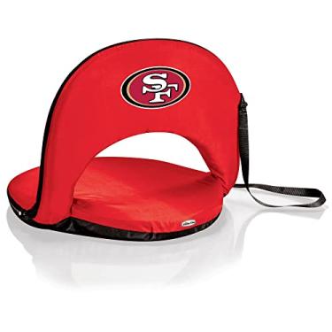 Imagem de Assento reclinável portátil NFL San Francisco 49ers Oniva, vermelho