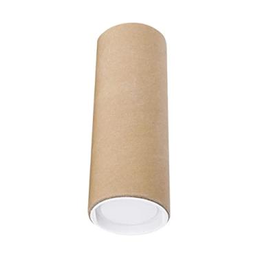 Imagem de Almencla Tubos de pôster para envio com tampa de extremidade diâmetro interno 6 cm redondo tubo protetor de embalagem grande tubo de correspondência para pinturas rolo envio de plantas, 30 cm