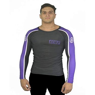 Imagem de Rashguard Keiko Move Manga Longa (P, Roxo)