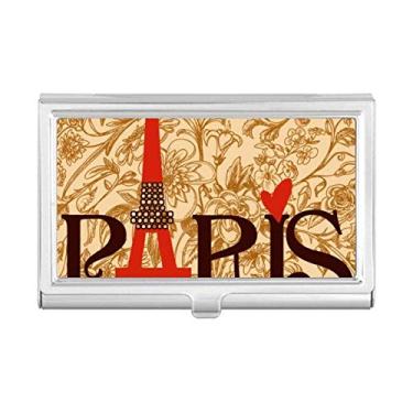 Imagem de Torre Eiffel Paris França Country City Culture Porta-cartões Carteira de bolso