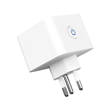 Imagem de Hi by Geonav Adaptador de Tomada Inteligente, Smart 10A, Wi-Fi, via Aplicativo, Bivolt, HITM10A, compatível com Alexa e Google, Branco