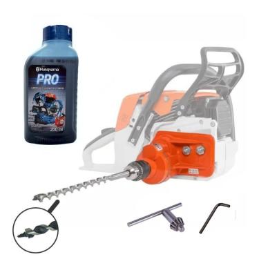 Imagem de Furadeira Para Motosserras Buffalo BF62 2T Plus Com Óleo 2T