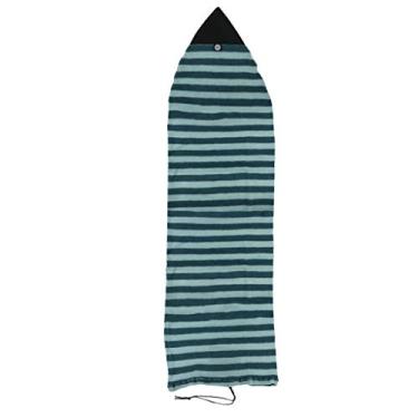 Imagem de Colaxi Capa Extensível para Pranchas de Surfe, Bolsas Leves de 1,5,6 Pés para Sua Prancha de Surfe Funboard Shortboard Longboard, com Fecho de Cordão E, 5.0ft