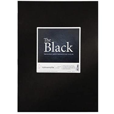 Imagem de Black Sketch & Draw 250 g/m, folhas para desenho e aquarela, A3, 20 fls
