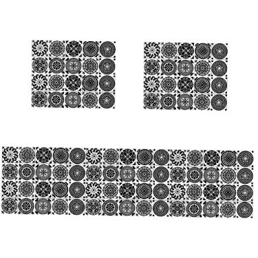 Imagem de IMIKEYA 50 Unidades adesivo de parede decalques para casa adesivos de flores decoração descasque e cole adesivos de azulejo adesivos removíveis azulejo de cerâmica decorar Pegajoso aplique