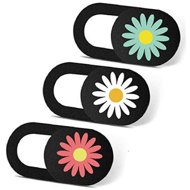 Imagem de IMNEXT2U Capa de câmera de laptop deslizante linda capa ultrafina para webcam, bloqueador de câmera de telefone para proteger a privacidade para computador, iPhone, desktop, tablet, Chromebook, PC -