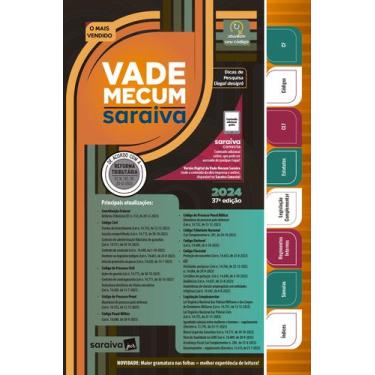 Imagem de Livro - Vade Mecum Saraiva - Tradicional - 37ª Edição 2024