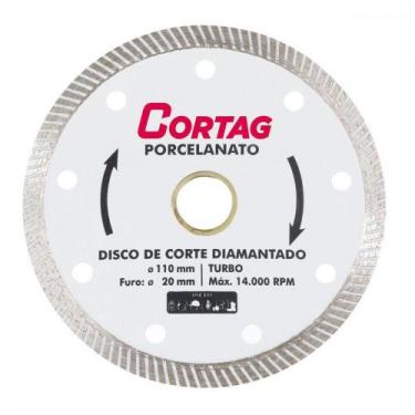 Imagem de Disco Diamantado Cortag Porcelanato Seco  60863