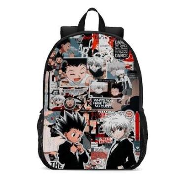 Imagem de Mochila Escolar Infanto Juvenil Anime Gon e Killua Hunter X Hunter Novidades 0181-Unissex