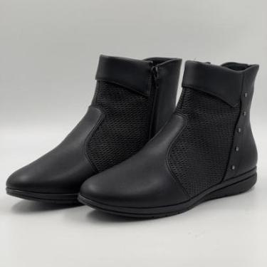 Imagem de Bota Piccadilly Cano Curto Sem Salto Feminina-Feminino