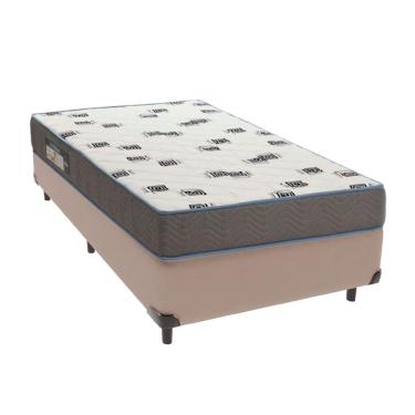 Imagem de Cama Box Solteiro Ortobom D33 Light Bege