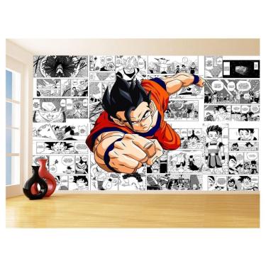 Imagem de Papel De Parede 3D Dragon Ball Goku Gohan Anime 3,5M Dbz715