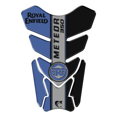 Imagem de Protetor Adesivo Moto Resinado Meteor 350 Azul Cor Azul