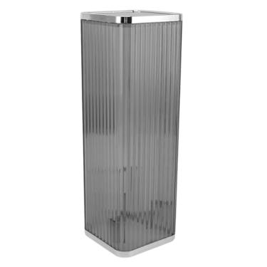 Imagem de Distribuidor de Copos Descartáveis ​​montado na Parede, Expansão Automática, Design de Tampa à Prova de Poeira, de Luxo Leve, Plástico Premium, Adequado para (cinza transparente)