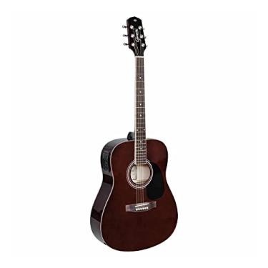 Imagem de Violao Eletrico Aco Gd-1 Eq Twd Darkwine