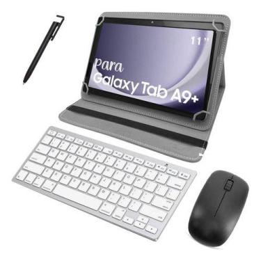 Imagem de Melhor Capa Para Tablet A9 Plus + 11  Com Teclado + Mouse - Skin Zabom