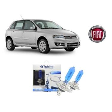 Imagem de Par de Lampadas Halogenas Modelo Super Branca para Farol Baixo H7 com 