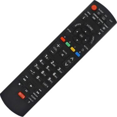 Imagem de Controle Compatível Tv Lcd Led Panasonic Smart Vc-8182 - MB