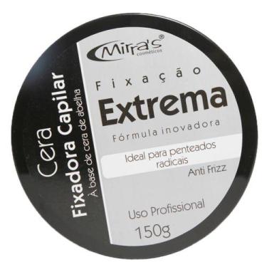 Imagem de Cera Fixadora Capilar Fixação Extrema MirraS - Cera Modeladora Para Os