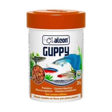 Imagem de Alimento para peixe Alcon Guppy 20gr - Alcon Pet