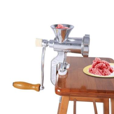 Imagem de Moedor manual de carne de liga de alumínio, salsicha, moedor de carne,
