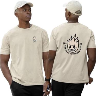 Imagem de Camiseta Basica Algodão Fireball Mode Street Abstract - Abstract Stree