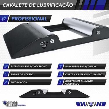 Imagem de Cavalete De Lubrificação Profissional Moto - Shieldmotors