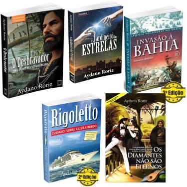 Imagem de Kit 5 Livros Autor Aydano Roriz Literatura Brasileira História do Bras