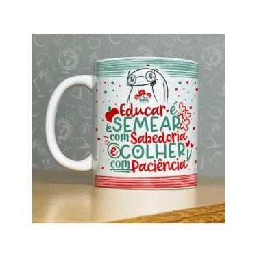 Imagem de Caneca personalizada de porcelana - Tema: Dia dos professores - 325ML 