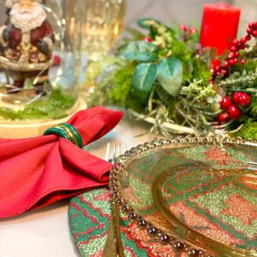 Imagem de Capas de Sousplat Supla e Guardanapo e Porta Guardanapo Mesa Posta de 