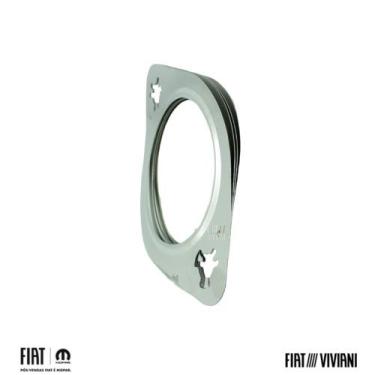 Imagem de Junta Saída Coletor Escape Fiat Fiorino Mobi Novo Uno