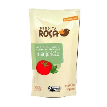 Imagem de Molho De Tomate Manjericão Orgânico E Vegano Sachê 200G - Agreco