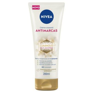 Imagem de Creme Corporal Nivea Luminous 630 Antimarcas 200ml, 200ml