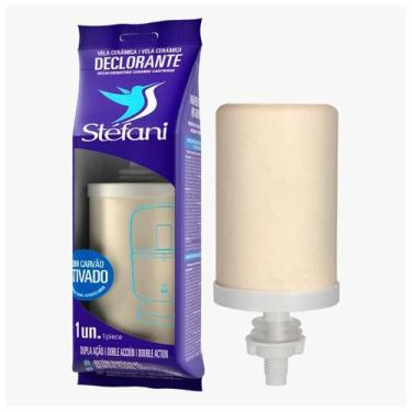 Imagem de Kit 3 vela filtro de barro dupla ação carvão ativado stefani sao joao 