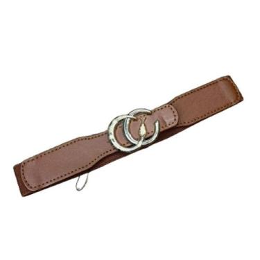 Imagem de Cinto Feminino Elástico Moda Decorativo Fino Cintura Modelo ZX-N198 - 