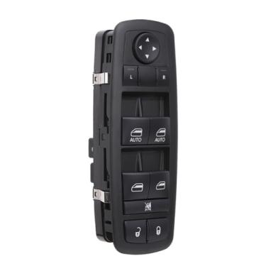 Imagem de AiYiGu Botão de controle principal do interruptor de janela elétrica compatível com Dodge Ram 2016-2018 4 portas, 11-16 Dodge Charger, 11-17 Dodge Journey, 15-21 Jeep Cherokee, 15-17 Chrysler 200 CS