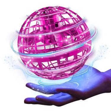 Imagem de Drone Boomer Ball Spinner Bumerangue - Art Brink, Rosa