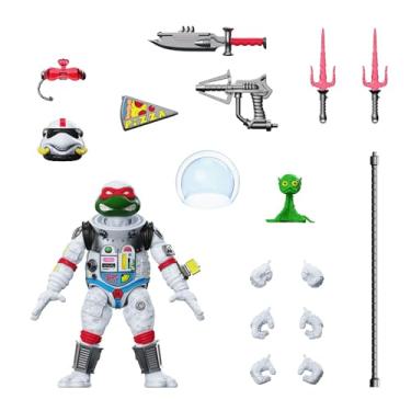 Imagem de Super7 ULTIMATES! Teenage Mutant Ninja Turtles Space Cadet Raphael - 7" TMNT Action Figure with Accessories Classic Cartoon Collectibles