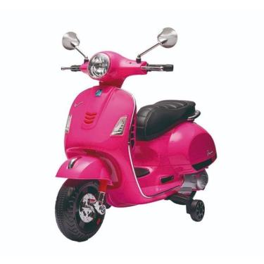 Imagem de Moto Elétrica 6V Infantil Scooter Vespa Rosa - Zippy Toys