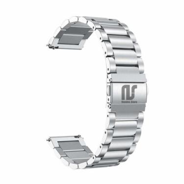 Imagem de Pulseiras premium em aço inoxidável 3 elos Nsmart compatíveis com Amaz