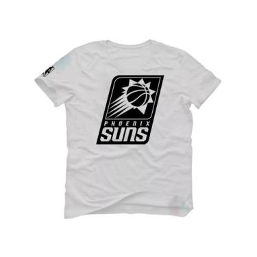 Imagem de Camiseta Basquete Phoenix Sun Devin Booker Ricky Rubio - Loja White Ma