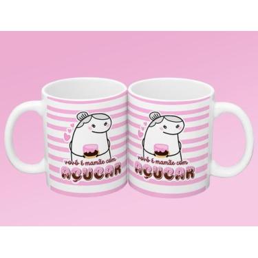 Imagem de Caneca de Ceramica - Vovó é mamãe com açucar - Live