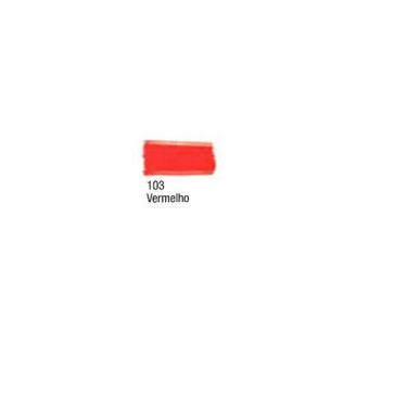 Imagem de Tinta Para Tecido Fluorescente 37ml Acrilex, VERMELHO